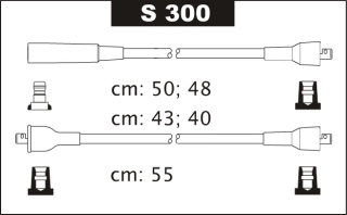 Zapalov.kabely Sentech Lada 21042107