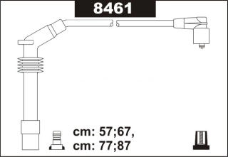 Zapalov. kabely Sentech Opel Frontera 2.0L.SE Sport
