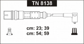 Zapalov.kabely Sentech Tuning VW,Audi Golf IV/A3