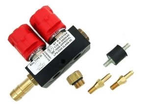 Vstřikovač VALTEC typ 30 - 12V, 6W, 3 Ohm, dvousekční, (pro trysky d. 1,3-3,5mm) 