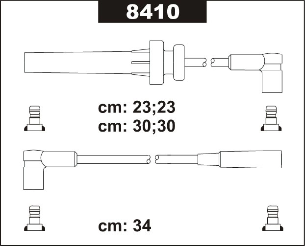 Zapalov. kabely Sentech Chrysler Voyage 2.4 