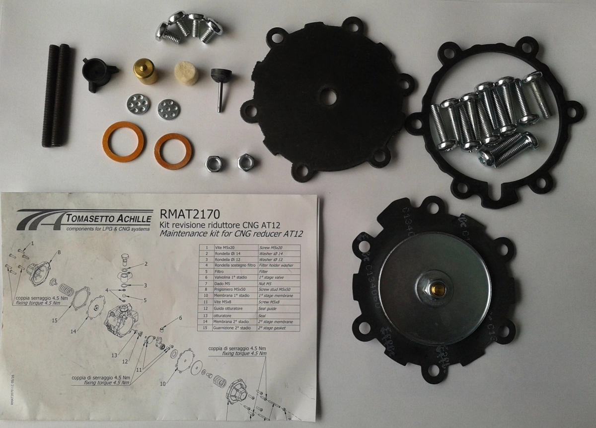 Revizní sada reduktoru AT12 CNG